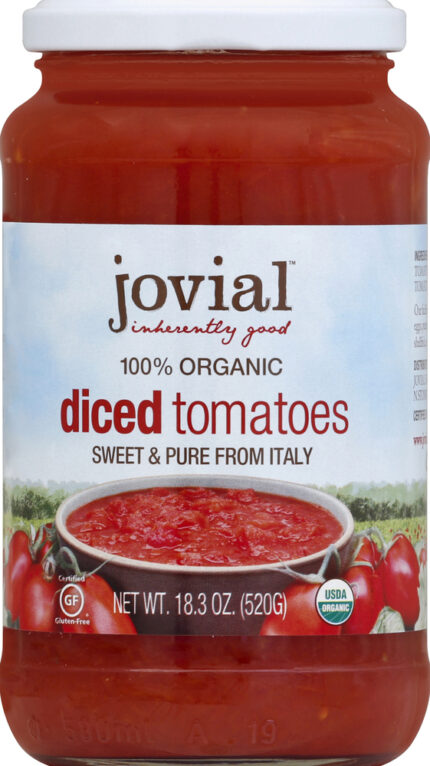 Jovial Tomatoes,Og1,Diced 18.3 Oz