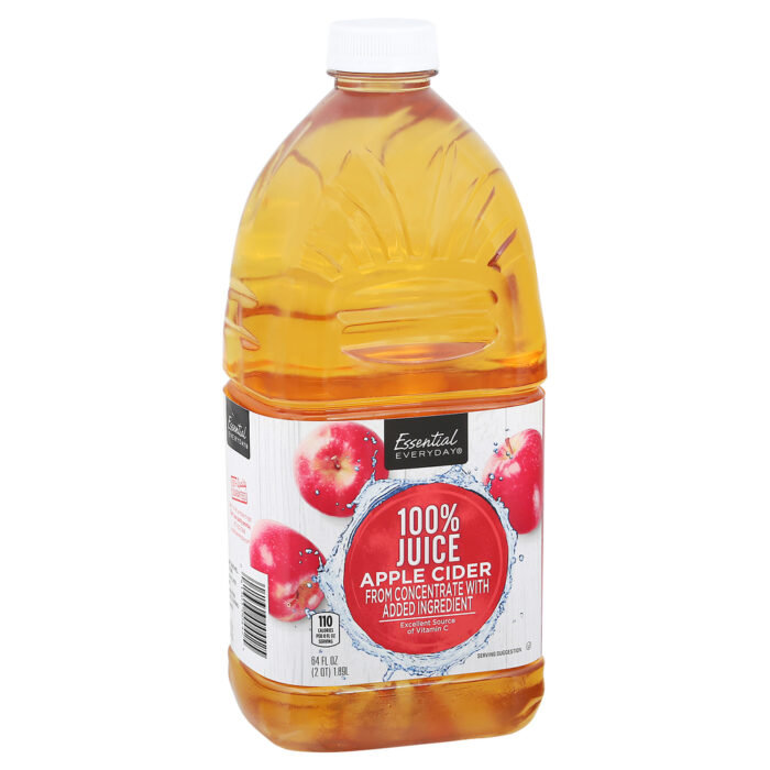 Essential Everyday, Apple Cider 100% Juice From Concentrate, Case Of 8, 64 Fl Oz - Image 1