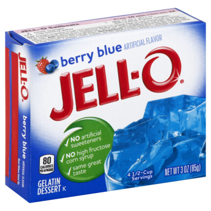 Jell-O, Jello Gelatin Dessert, Case Of 24, 3 Oz