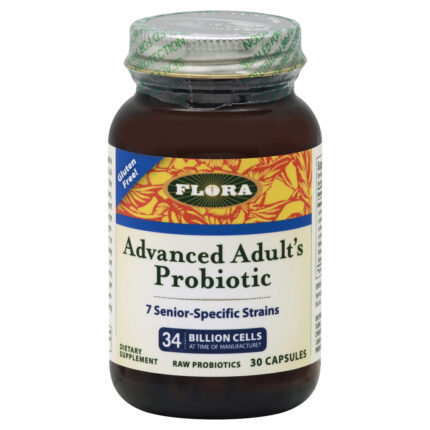 Flora Advanced Probiotic,Adult 30 Cap