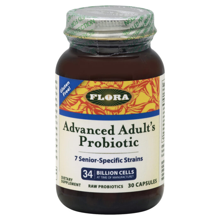 Flora Advanced Probiotic,Adult 30 Cap - Image 1
