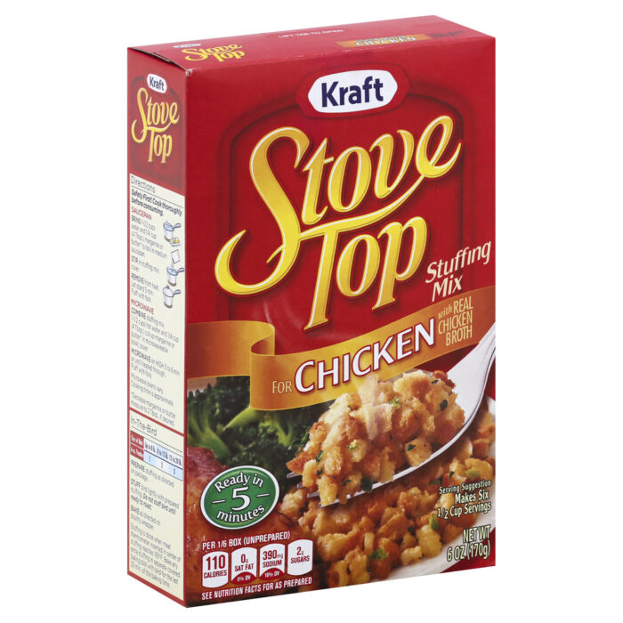 Stove Top, Stuffing Mix Chicken, Case Of 12, 6 Oz - Image 1