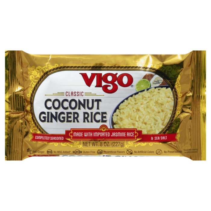 Vigo Rice,Ginger Coconut 8 Oz - Image 1