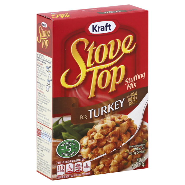 Stove Top, Stuffing Mix For Turkey, Case Of 12, 6 Oz - Image 1
