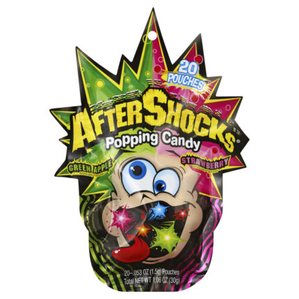 Aftershocks, Popping Candy, Case Of 32, 1.06 Oz