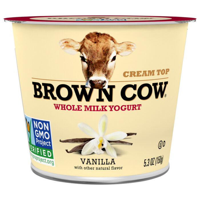 Brcow Yogurt,Crm Top,Vanilla 5.3 Oz - Image 1
