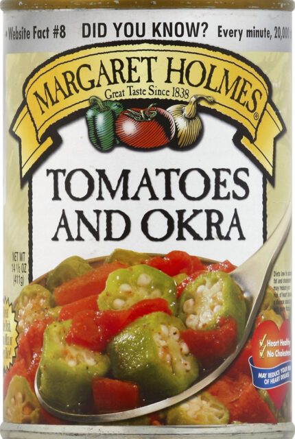 Margaret Holmes, Tomatoes And Okra, Case Of 12, 14.5 Oz