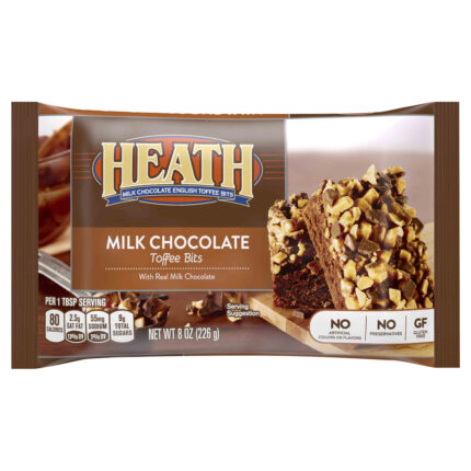 Heath, Toffee Bits, Case Of 12, 8 Oz