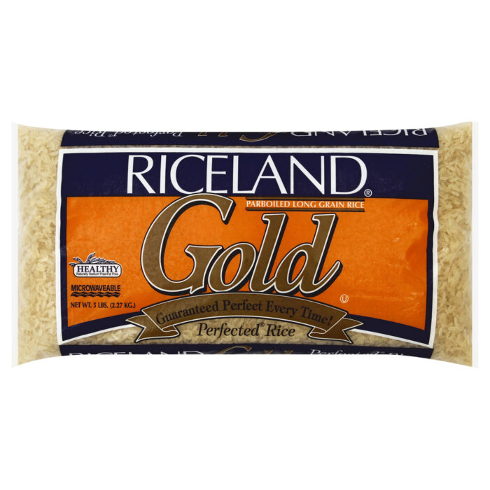 Riceland, Gold Parboiled Long Grain Rice, Case Of 8, 5 Lb - Image 1