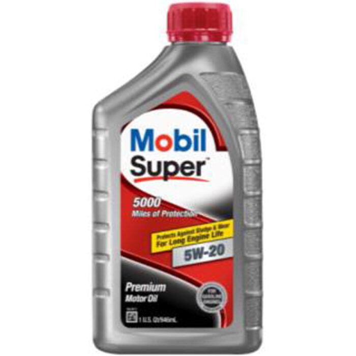 Mobil 5000 1 Qt Super 5W-20 - Image 1