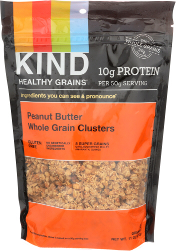 Kind Clusters Pnut Btr Whlgrn Bag 11 Oz
