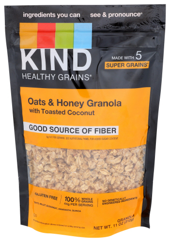 Kind Clusters Oats Hny Tst Ccnut Ba 11 Oz