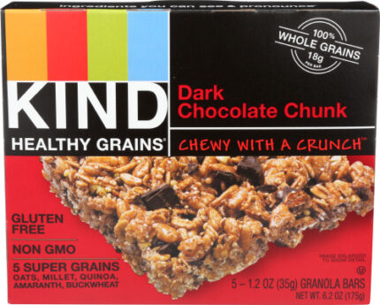 Kind Bar 5Pk Grnla Drk Choc Chun 6.20 Oz