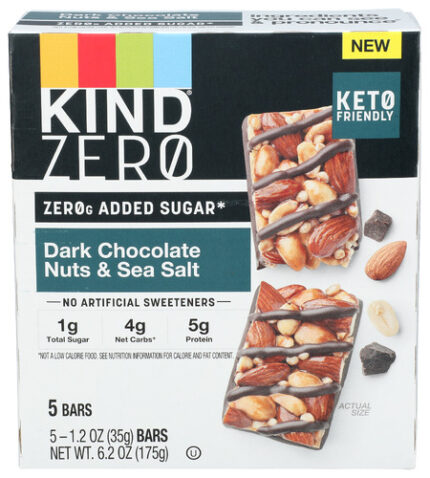 Kind Bar Drk Cho Nts Sslt 5Ct 6.20 Oz