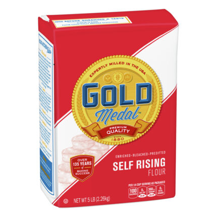 Gold Medal, Flour Self-Rising Enriched Bleached Pre-Sifted, Case Of 8, 5 Lb