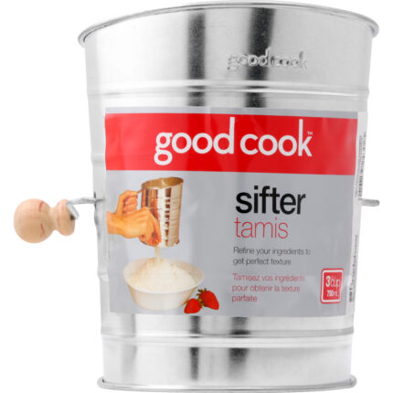 Good Cook, Sifter With Crank 3 Cup, Case Of 3, 1 Ct
