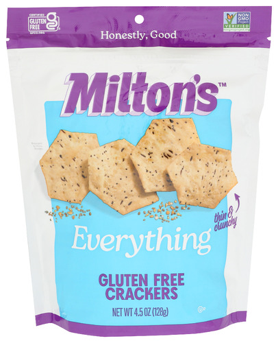 Miltons Cracker Bkd Evrything 4.50 Oz