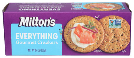 Miltons Cracker Gourmet Everythng 8.40 Oz