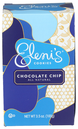 Elenis Cookies Ckie Chc Chp Hanukkah Bx 3.50 Oz