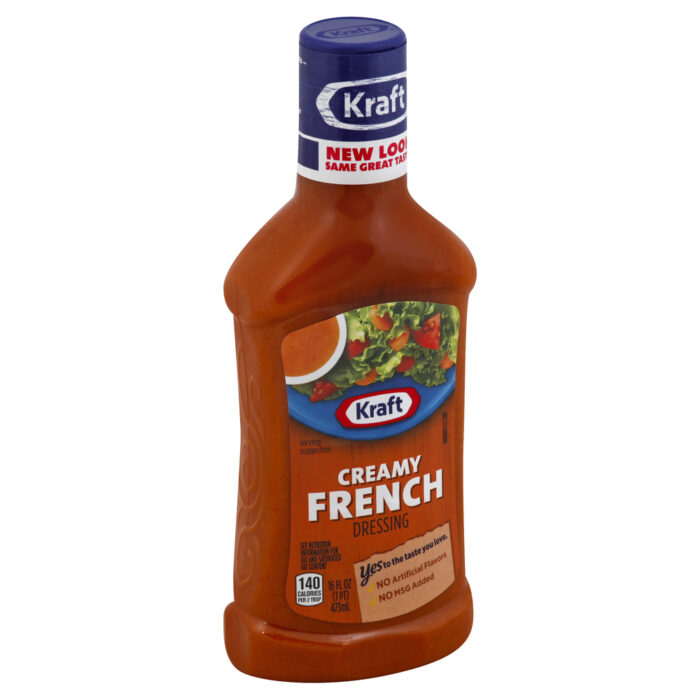 Kraft, Creamy French Dressing Bottle, Case Of 6, 16 Fl Oz - Image 1
