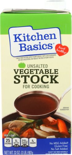 Kitchen Basics Stock Vegetable Unsltd 32 Oz