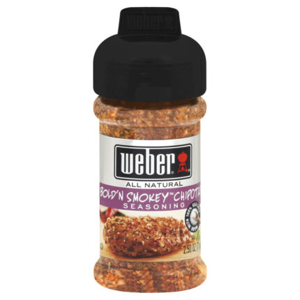 Weber, Bold'N Smokey Chipotle Seasoning, Case Of 6, 2.5 Oz