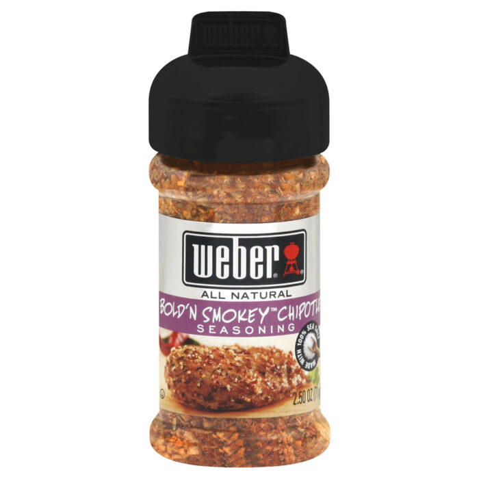 Weber, Bold'N Smokey Chipotle Seasoning, Case Of 6, 2.5 Oz - Image 1