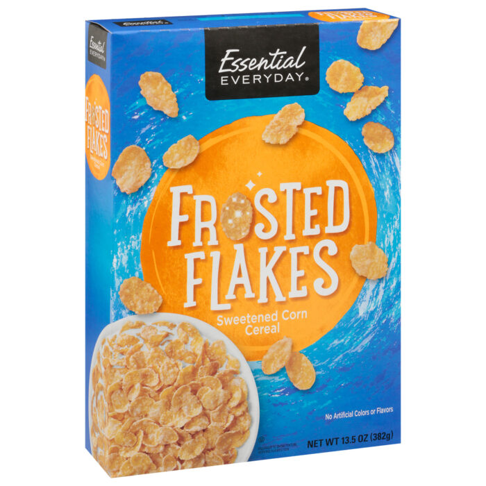Essential Everyday, Frosted Flakes Cereal, Case Of 10, 13.5 Oz - Image 1