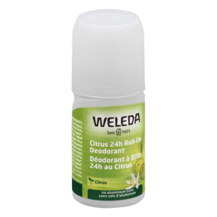 Weleda Deodorant,Roll On,Citrus 1.7 Fz