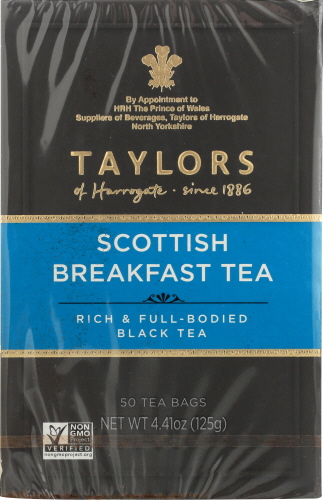 Taylors Of Harrogate Tea Scottish Brkfast 50 Bg