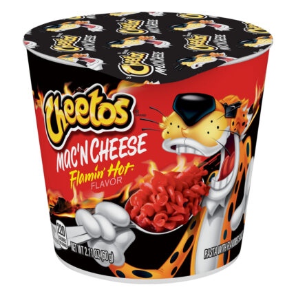 Cheetos, Mac'N Cheese Flamin Hot Flavor, Case Of 12, 2.11 Oz