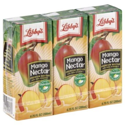 Libby'S, Mango Nectar, Case Of 9, 3 Pk
