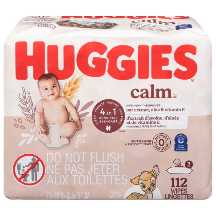 Huggies, Calm, Case Of 3, 112 Ct - Image 1