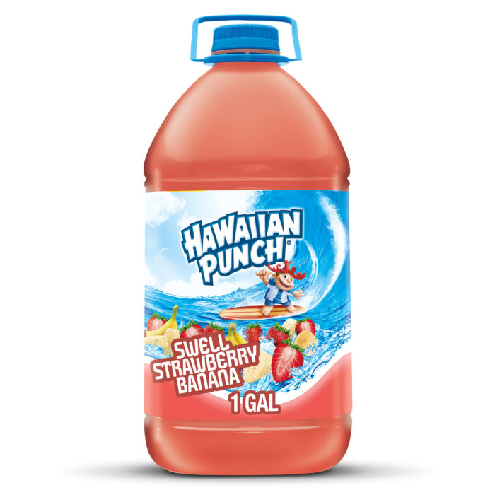 Hawaiian Punch, Swell Strawberry Banana Bottle, Case Of 4, 1 Ga - Image 1