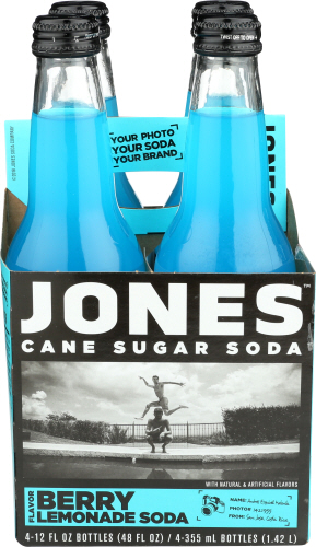 Jones Soda 4Pk Berry Lemonade 48 Fo