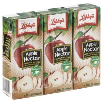 Libby'S, Apple Nectar, Case Of 9, 3 Pk