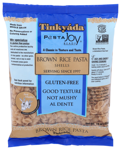 Tinkyada Pasta Brwn Rice Shell 16 Oz