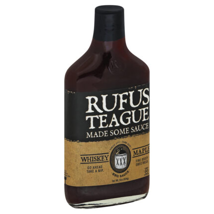 Rufus Sauce,Bbq,Whsky Maple,Gf 16 Oz