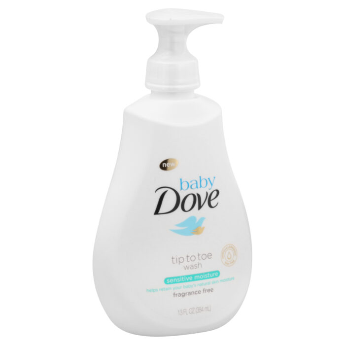 Dove, Sensitive Moisture Tip To Toe Wash Sensitive Moisture, Case Of 4, 13 Fl Oz - Image 1