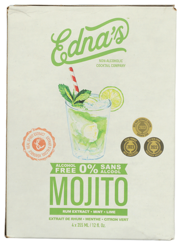 Ednas Non Alcoholic Cockt Na Mojito 4Pk 48 Fo