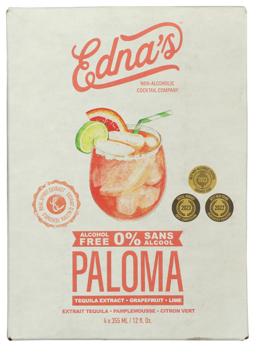 Ednas Non Alcoholic Cockt Na Paloma 4Pk 48 Fo