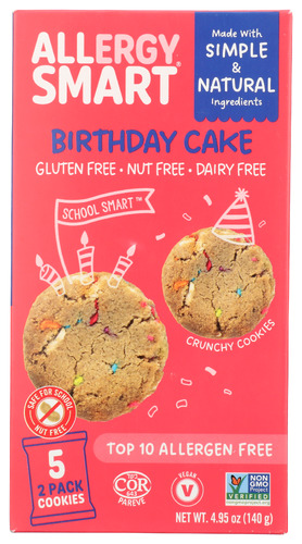 Allergy Smart Cookie Birthday Cake 4.95 Oz