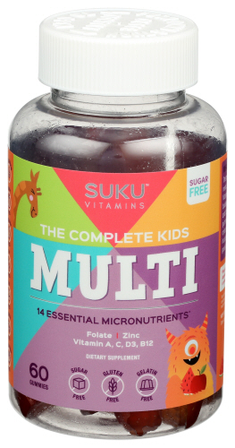 Suku Vitamins Kids Multivitamin Gummy 60 Pc