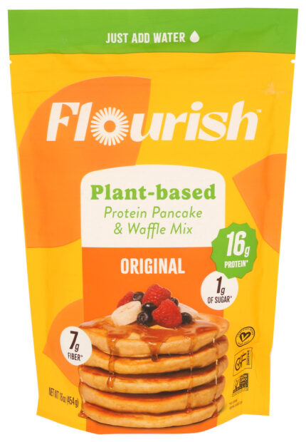 Flourish Mix Pancake Prtn Plnt Bsd 16 Oz