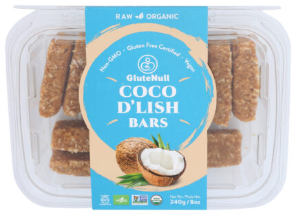 Glutenull Bar Coconut Org 8 Oz