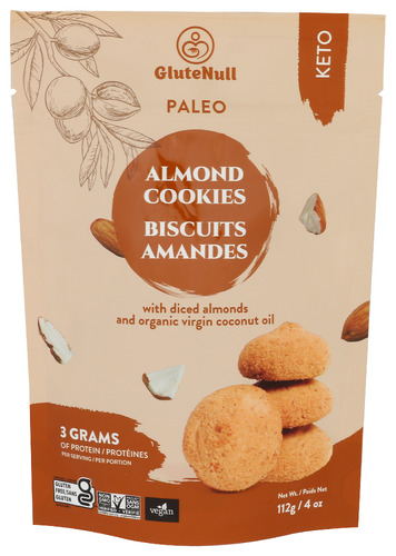 Glutenull Cookie Almond 4 Oz
