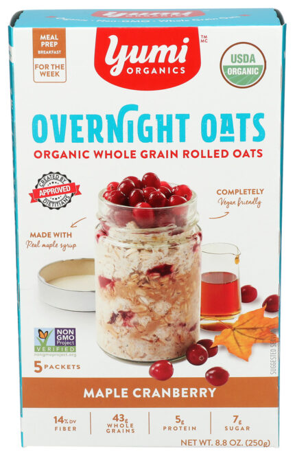 Yumi Oats Maple Cranberry On 8.80 Oz