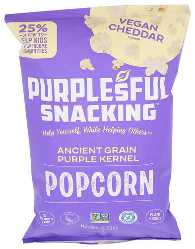 Purplesful Popcorn Cheddar 4.79 Oz