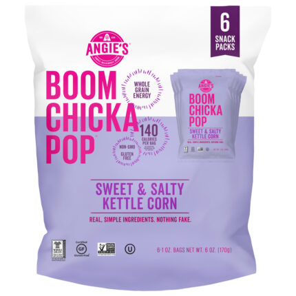 Angies Kettle Corn,Sweet,Salty 6/1 Oz