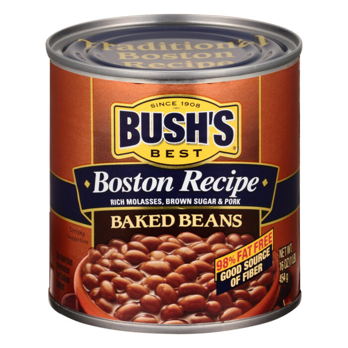 Bush'S, Boston Recipe Baked Beans, Case Of 12, 16 Oz - Image 1